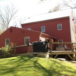 Side view of Historic Grinnell Mill Bed & Breakfast, Yellow Springs, OH