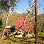 Back view of Grinnell Mill Historic Bed & Breakfast, Yellow Springs