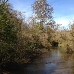 View of River at Beautiful Grinnell Mill Bed and Breakfast in Yellow Springs